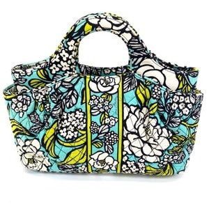 Vera Bradley Abby Island Blooms Satchel purse bag